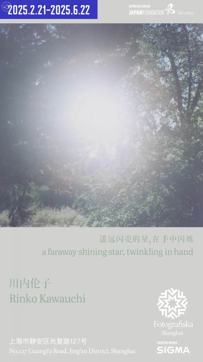 Rinko Kawauchi 'a faraway shining star, twinkling in hand'