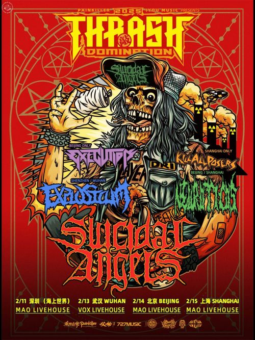 Suicidal Angels (Greece), Neuroticos (JP), Kill All Posers