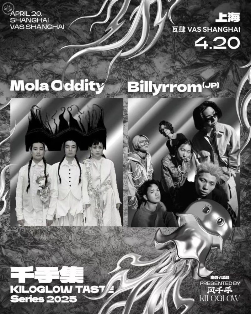 Kiloglow Taste Series: Mola Oddity Orchestra x Billyrrom
