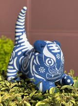 Handmade Indigo Tiger