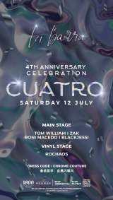 Anniversary Party: La Barra Turns Four