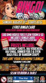 Epic Bingo at The Hai 