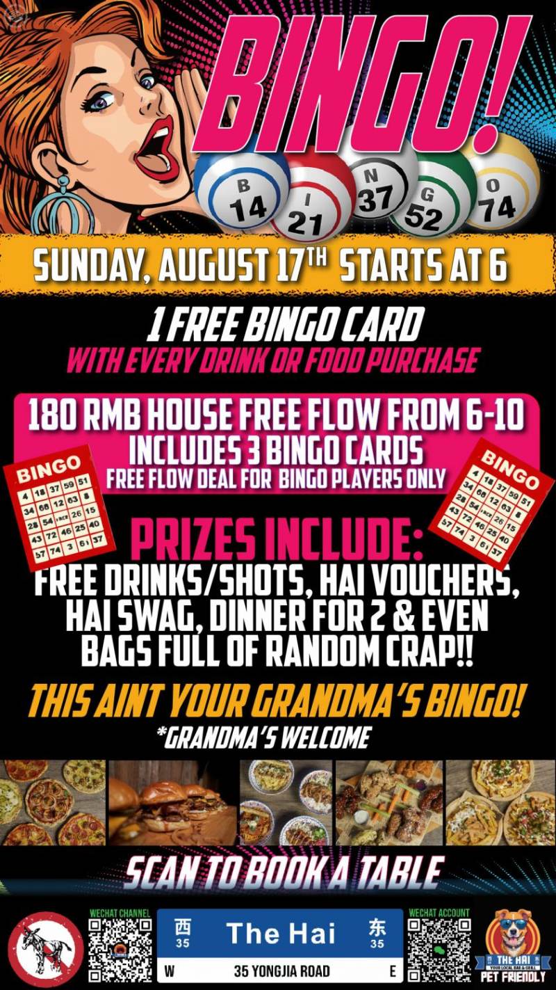 Epic Bingo at The Hai 
