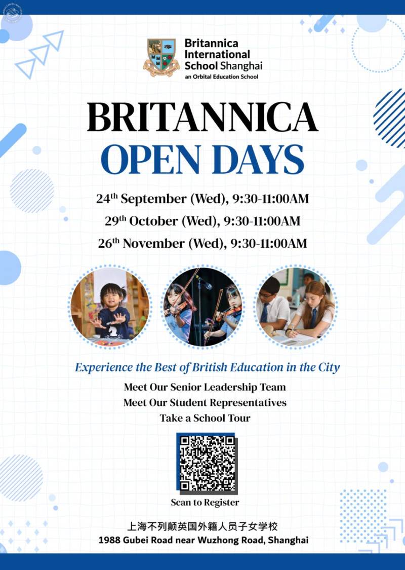 Britannica Shanghai Open Days