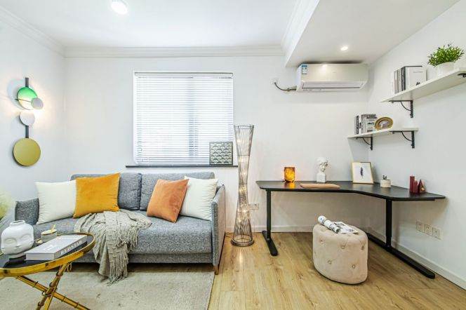 Modern Hengshan/Gao'an Rd Highrise 1BR with Floorheating,View,Oven 12.8K     