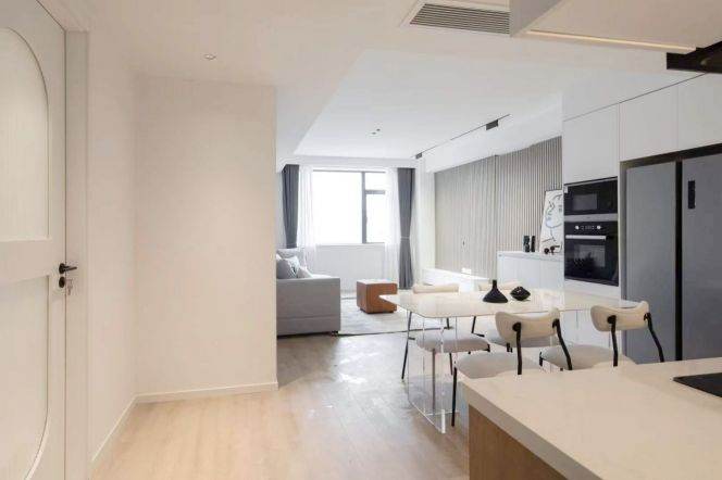 Modern 2BR on Zhaojiabang Rd with View,Floorheating,C/A 15K  