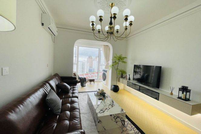 2br, subway L4Nanpu bridge, First time for rent, big window,13k