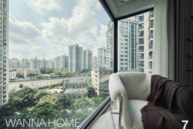 Garden Compound/Suzhou Creek/French Windows+Balcony/Bathtub/Brand New/Large Storages/Cozy2+1br