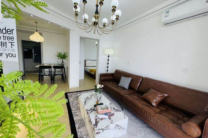 2br, subway L4Nanpu bridge, First time for rent, big window,13k