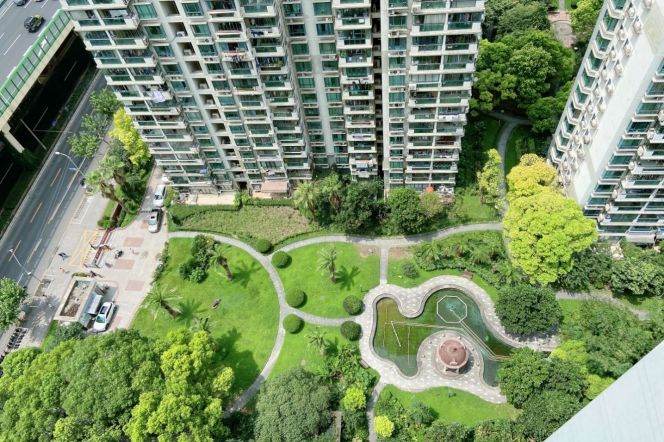 modern 3brs floor heating near Xintiandi balcony only 22K 