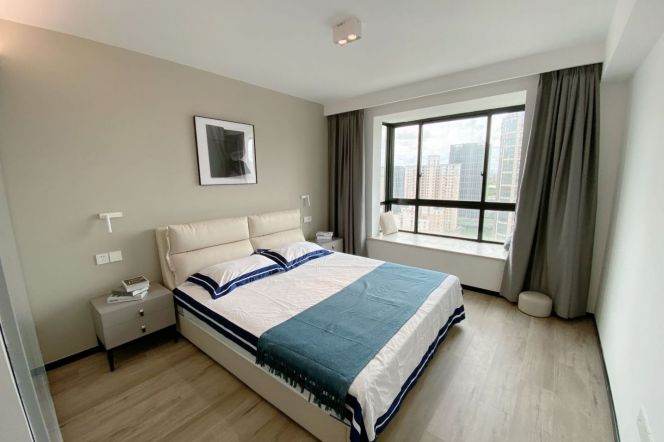 modern 3brs floor heating near Xintiandi balcony only 22K 