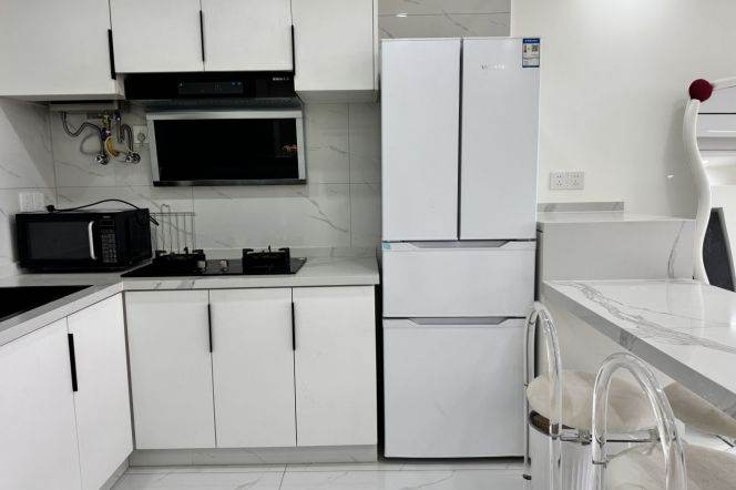 Modern 1Br 70Sqm +elevator /Balcony/Wuning rd & Caoyang rd Metro L13&14