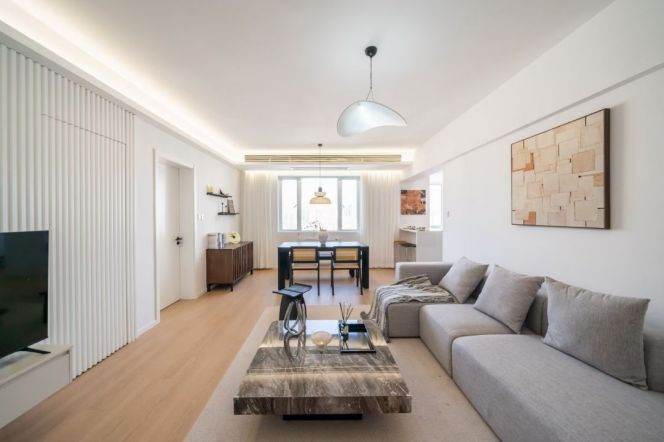 16k Bright 2Br with wall heating Nr Changshou Rd.line7/13