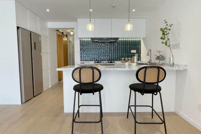 Elevator 3BR-Tianshan Road - 4 minutes to Line 2/15 - Loushanguan Road