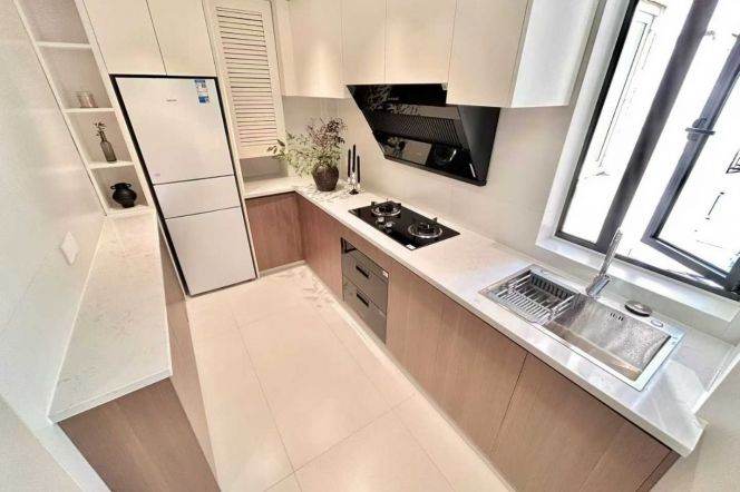 High floor/modern 2br 2lr/floor heating,Caoyang rd@L3/4/11/14