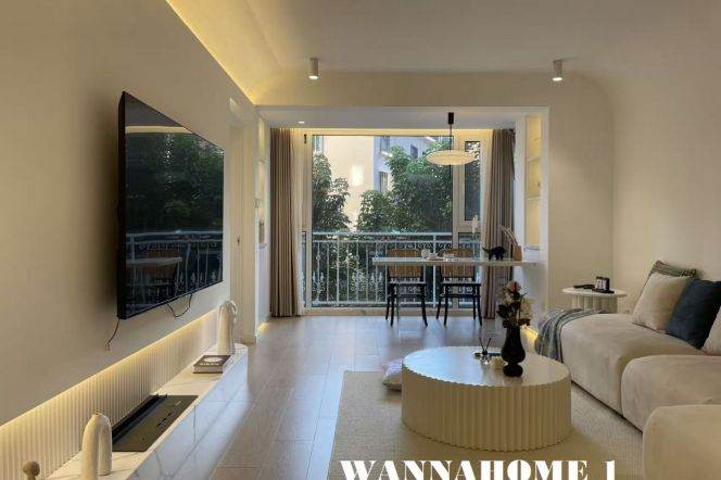 Great Compound+Spacious&Bright 2Bdrs 1Bath Apt+Greenery View+L1/2/8 People's Square