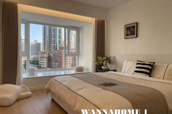 Great Compound+New&Spacious&Bright 2Bdrs 1Bath Apt+Awesome View+L1/2/8 People's Square