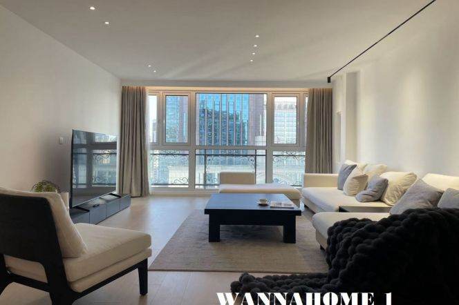 Great Compound+Spacious&Bright 3+1Bdrs 2Baths Apt+Awesome View+L1/2/8 People's Square