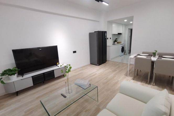 Cozy 1 br on high floor next ECNU,near ZhongShan Park ,easy to L3/4/13 JinShaJiang Rd st.