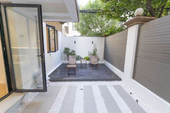 3 br modern Apt &floor heating &lovely yard/Xinhua rd 24.8K