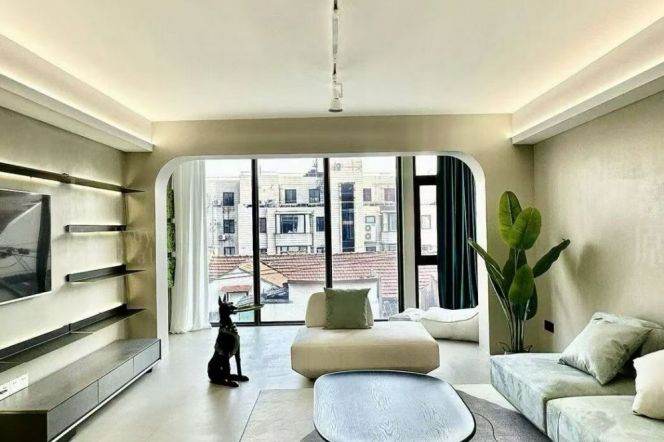 Wukang Road 3br with Terrace,Line 10/11 Jiaotong University,Shanghai Library St.