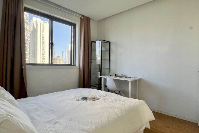 Jingan district,master bedroom near West Nanjing rd,private bathroom,close to ECNU/ESSCA