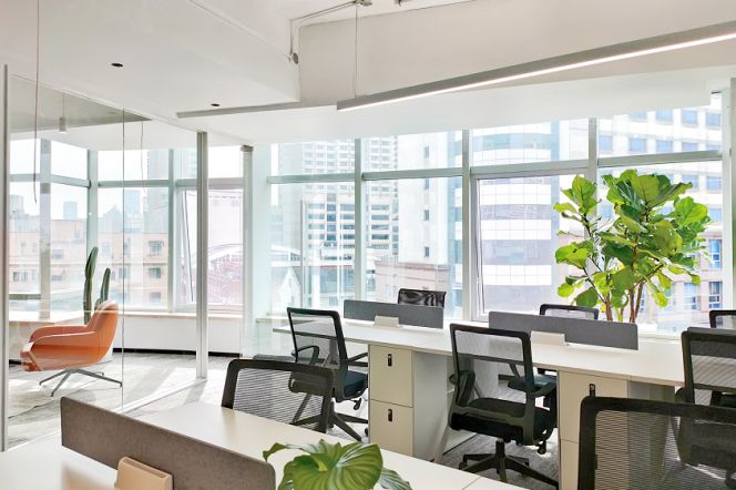 140sqm furnished office near Jing'an Temple
