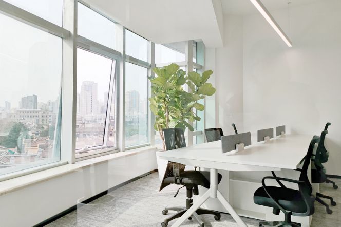 140sqm furnished office near Jing'an Temple