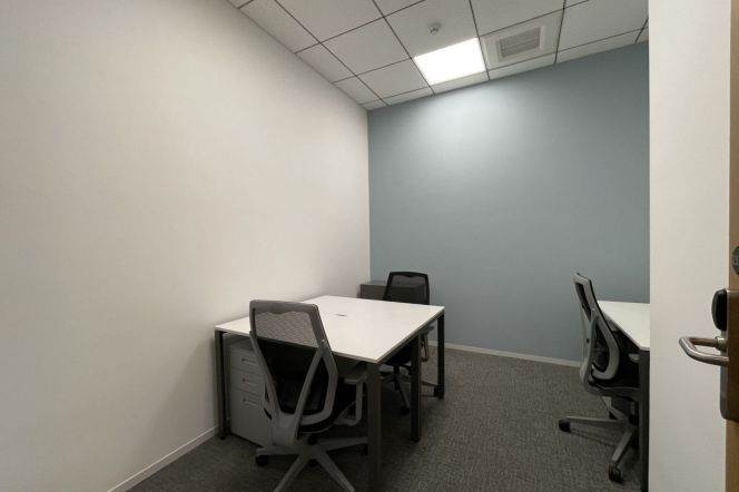 Office near Laoximen Metro Exit, Fits 3, Fully Furnished and Ready to Move in