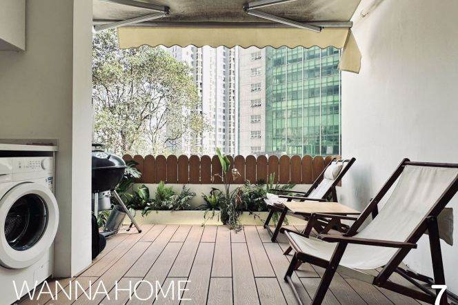 Amazing 2 Private Terraces/Garden Compound/Line 7/13 MT/Elevator/Large Storages/Cozy2br