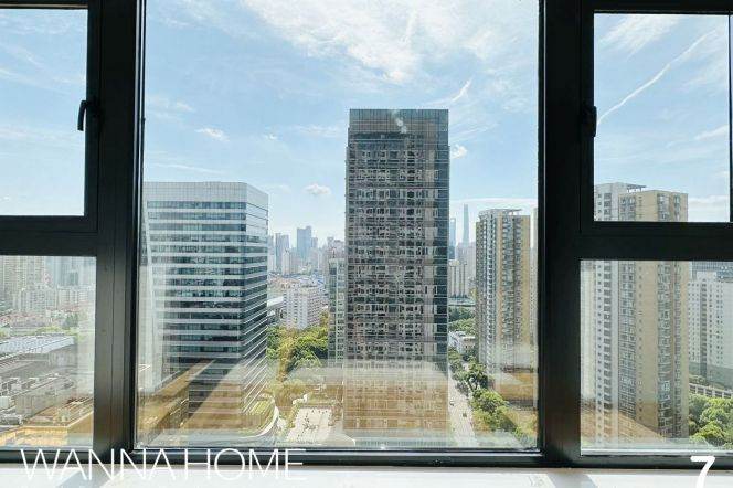 Luxury Building/Hanzhong Rd/Suzhou Creek/Fantastic View/Bathtub/Large Storages/Cozy2br2bt