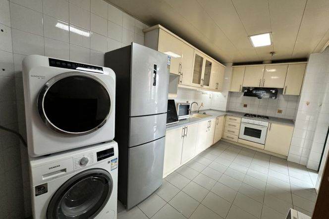 modern 3brs floor heating open balcony in most popular compound Lujiazui IFC 24.5K