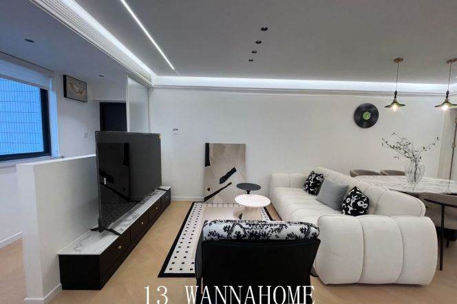 Spacious&Bright&New 3Bdrs 2Baths/Zhongshan Park/Greenery View/Nice Compound