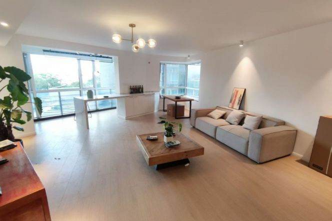 Huge livingroom@2brs with good view near Damuqiao Road