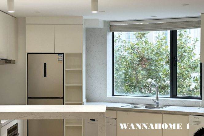Nice Compound+Spacious&Modern&Bright 2Bdrs 2Baths Apt+L7/9 Zhao Jia Bang Rd+Open Balcony