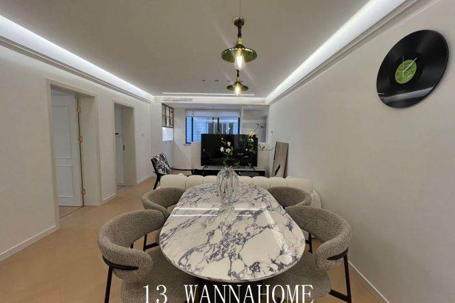 Spacious&Bright&New 3Bdrs 2Baths/Zhongshan Park/Greenery View/Nice Compound