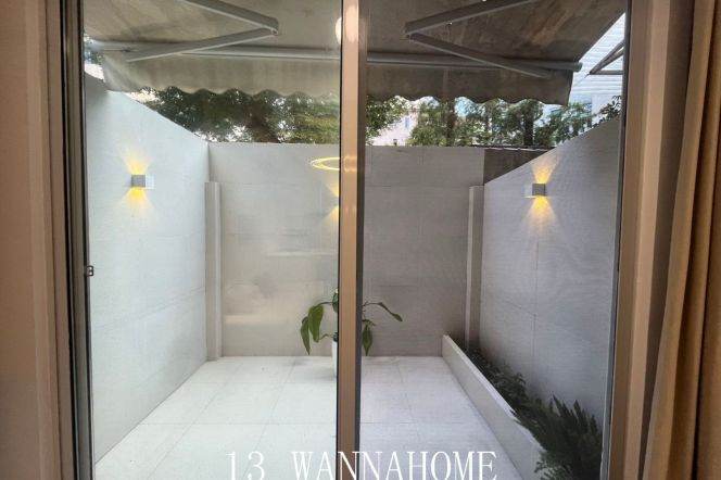 New&Spacious&Brght 1Bdr 1Bath Apt/Natural Light/Big Garden/Hong Qiao Rd CBD