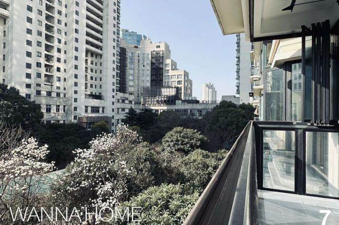 Lovely Open Balcony/Xintiandi CBD/Elevator/French Windows/Bathtub/Large Storages/Heater/Cozy3br2bt