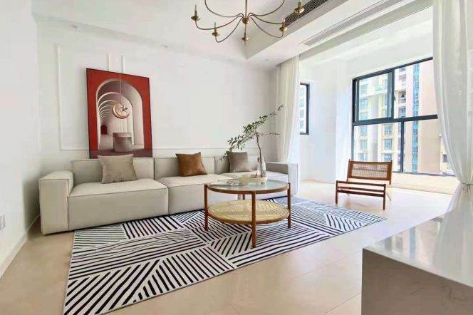 14k Cozy 2Br with floor heating Nr  Caoyang Rd.line3/4/11/14