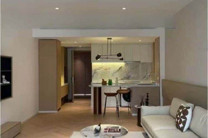 Modern new studio serviced apt nr Jing'an & L7