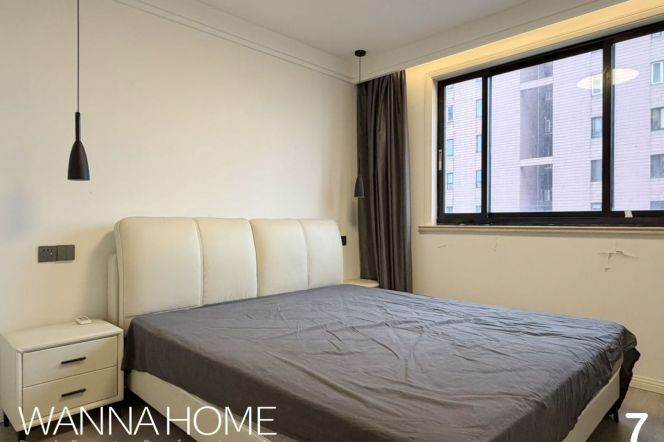 Luxury Building/Zhongshan Park/Fantastic View/Bathtub/Large Storages/Heater/Cozy1br