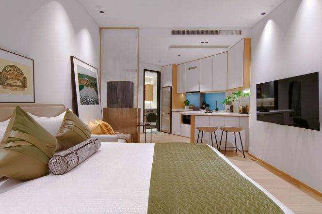 1Studio near SUFE,Fu'dan and line 10 Xinjiangwanchang can long and short lease