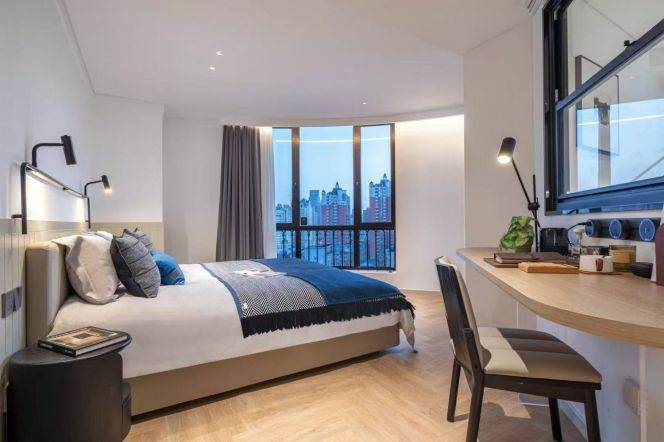 Brand-new well-designed 1br serviced apt in Jing'an nr L3,4,8