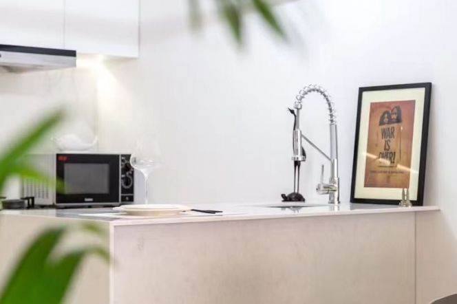 Renovated 2BR 2BA Elevator Apt w/Balcony nr Jiaotong University Station