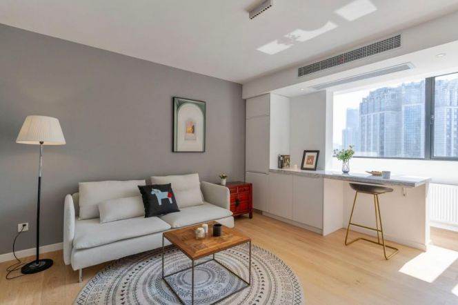 Modern 1+1 br next JiaoTong University ,2 mins walking to L 10/11