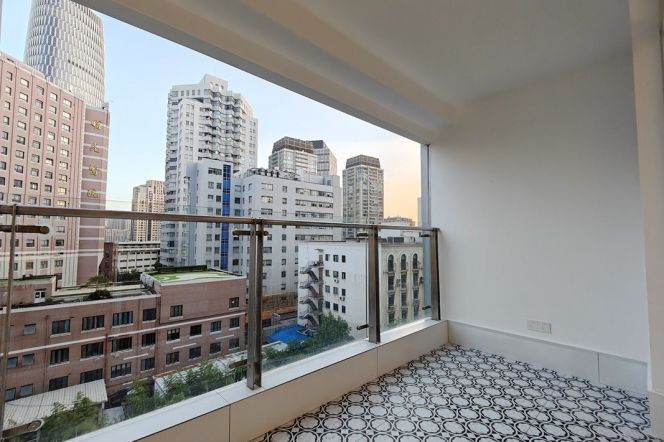 modern brand new 4brs in Xintiandi open balcony floor heating 43K