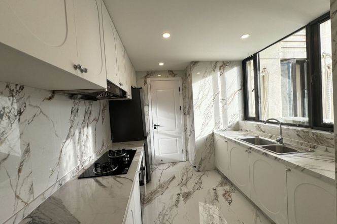 modern 3brs floor heating modern furniture western kitchen in Xintiandi 26.6K