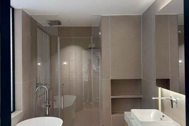 brand new big size 4brs floor heating big open balcony in garden compound near Zoo