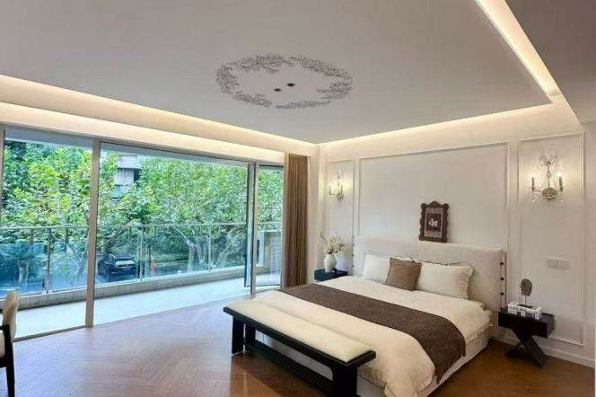 brand new big size 4brs floor heating big open balcony in garden compound near Zoo