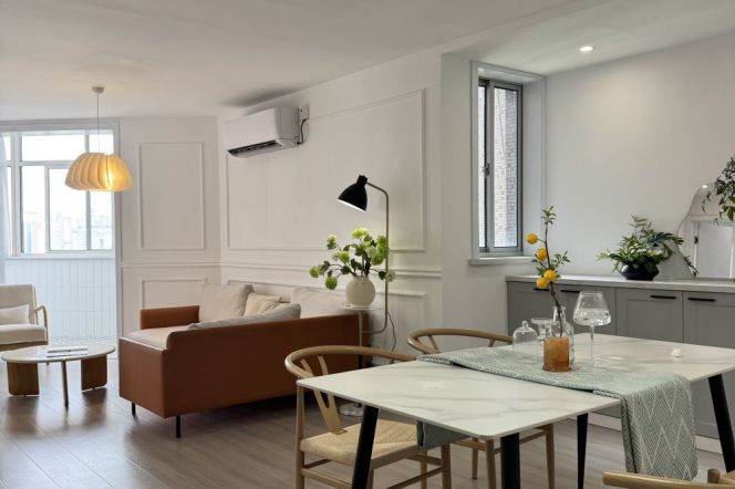 Great view | Spacious 1Br 85Sqm + elevator | Zhongshan Park Metro L2/3/4